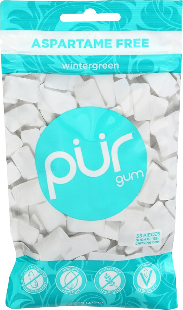 PUR: Gum Wintergrn 55 Pieces, 2.72 oz