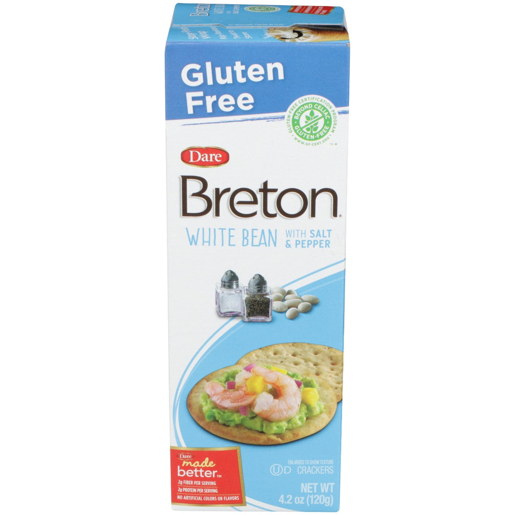 DARE: Breton White Bean With Salt and Pepper Crackers, 4.2 oz