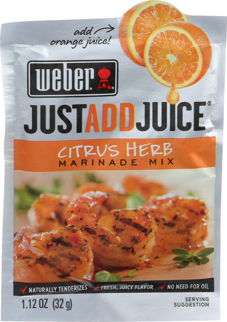 WEBER: Citrus Herb Marinade Mix, 1.12 oz