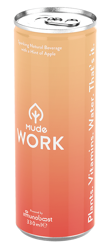 MUDE: Drink Work Apple, 12 fo