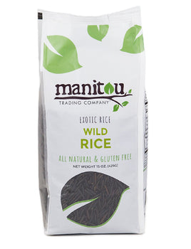 MANITOU: Wild Rice All Natural & Gluten-Free, 15 oz