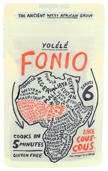 YOLELE: Fonio Ancient Grains, 10 oz