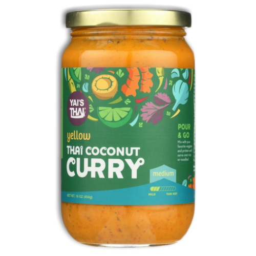 YAIS THAI: Sauce Thai Ccnt Crry Yllw, 11 oz