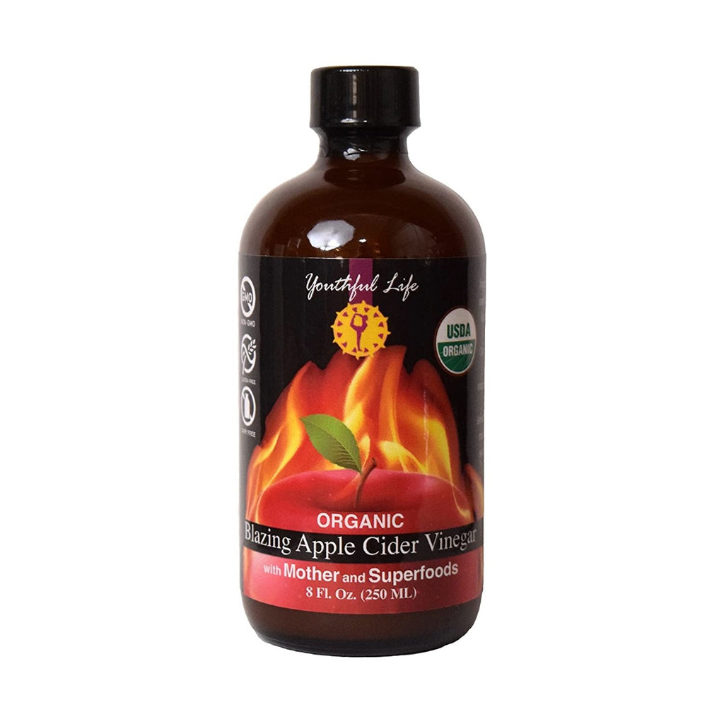 BLAZING APPLE CIDER VINEGAR: Blazing Apple Cider Vinegar, 8 oz