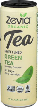 ZEVIA: Organic Green Tea, 12 fo