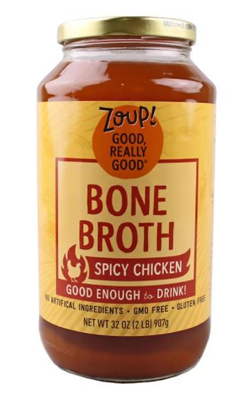 ZOUP GOOD REALLY: Spicy Chicken Bone Broth, 32 oz