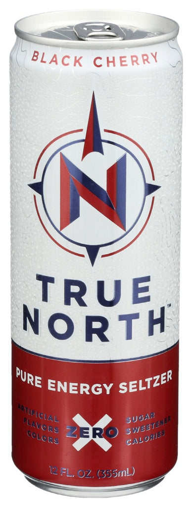 TRUE NORTH: Black Cherry Energy Drink, 12 fo