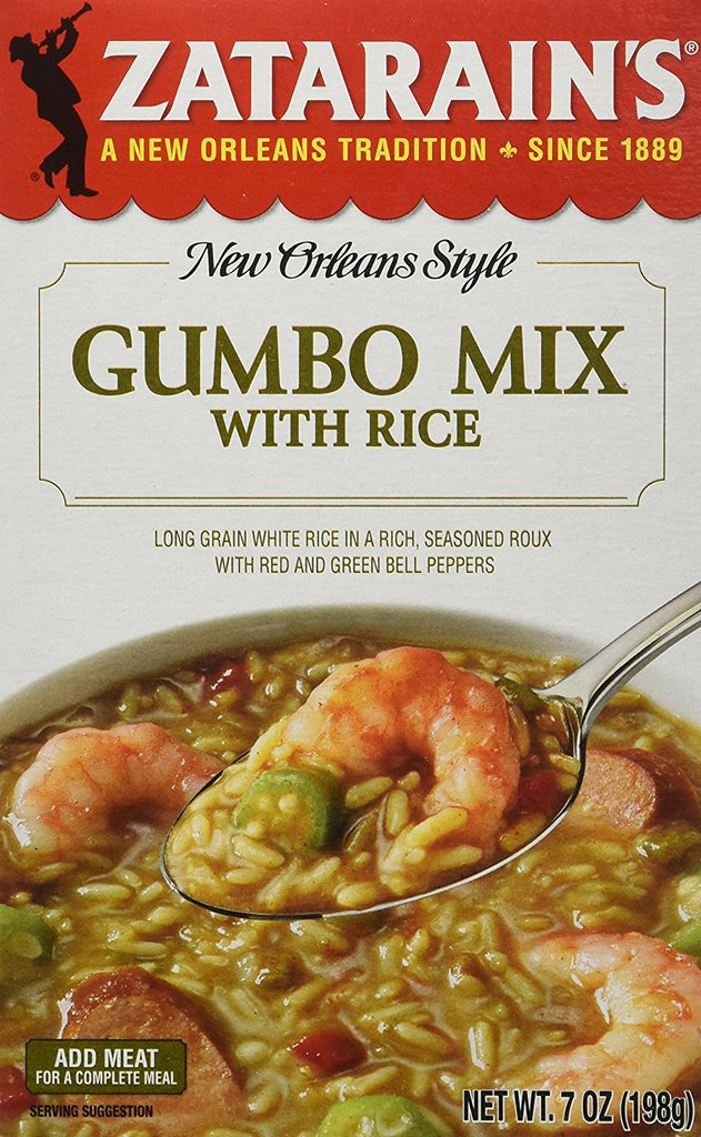 ZATARAIN'S: New Orleans Style Gumbo Mix With Rice, 7 Oz